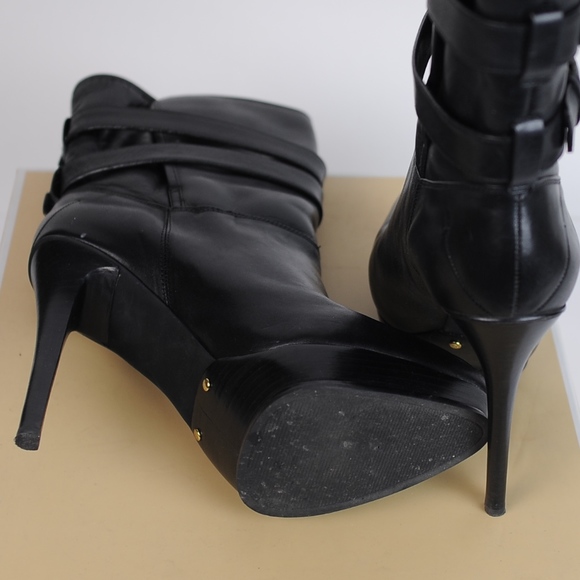 Michael Kors Leather/Shearling "MAE" boot size 10 - Picture 2 of 7